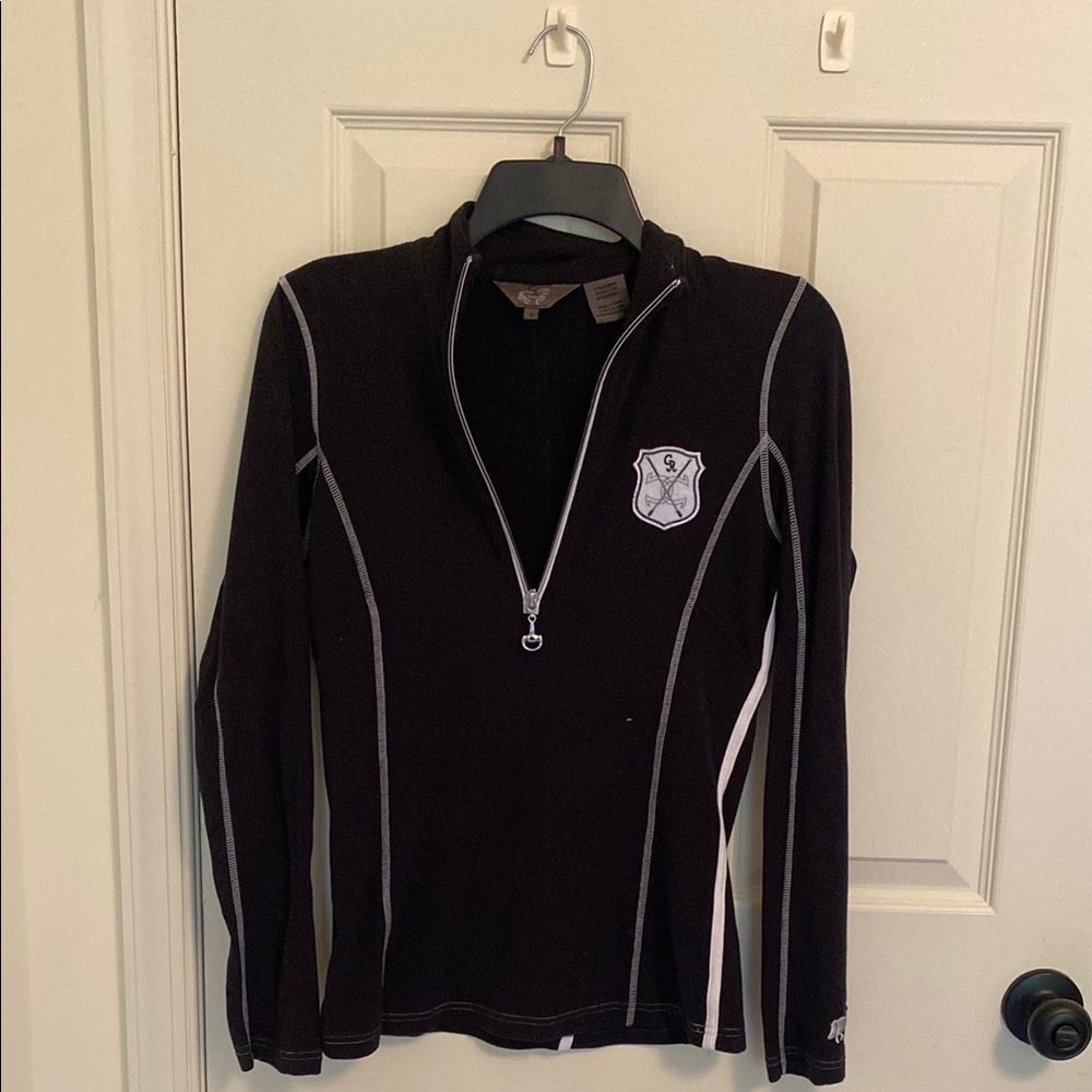 Black Long Sleeve Women's Top